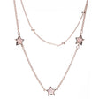 Newgrange Living Trio Star Pendant - Rose Gold