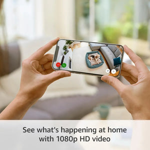Ring Indoor Camera (2nd Gen) Full HD 1080p WiFi Security Camera - Black | B0B6GKZHYS