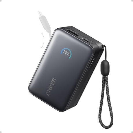 Anker Nano Power Bank 10,000mAh 45w with Built In USB C | A1638H11