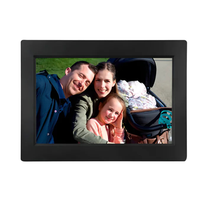 Essentials Digital Photo Frame 10.1 inch Touch Screen 16Gb with  WiF - Black and White | HN-DPF1005-EA