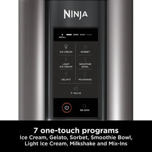 Ninja Creami Ice Cream & Frozen Dessert Maker - Black & Silver | NC300UK