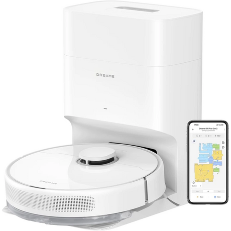 Dreame D10 Plus Gen 2 Robot Vacuum Robotic Vac - White | RLD32GD