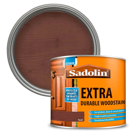 Sadolin Extra Durable Woodstain 500ml - Burma Teak | 5028550