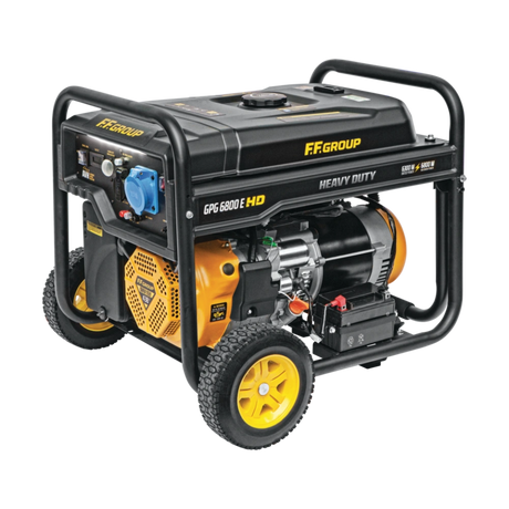Heavy-duty generator with FF GROUP branding on a white background