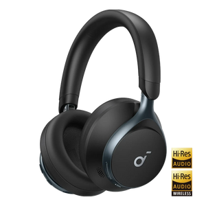 Soundcore Space One Wireless Bluetooth Noise Cancelling Headphones - Black | A3035G11