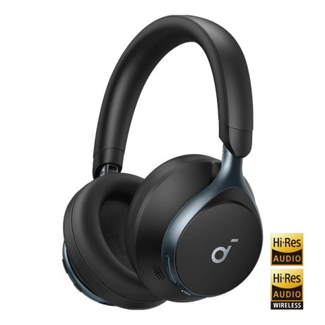 Soundcore Space One Wireless Bluetooth Noise Cancelling Headphones - Black | A3035G11