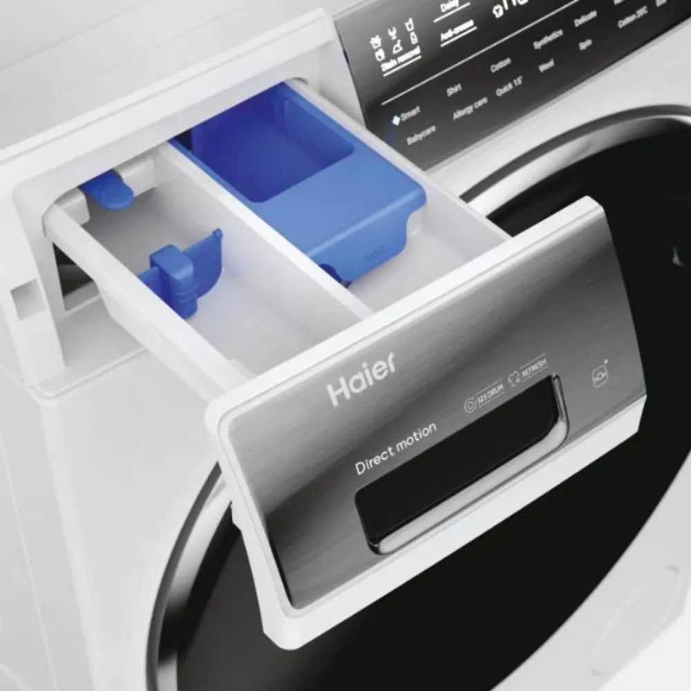 Haier 979 iPro Plus Series 7 10KG 1400 Spin Washing Machine - White | HW100G-B14979UUK