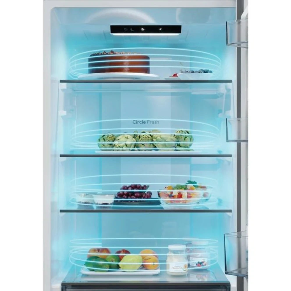 Hoover H-COMBI 185cm 60/40 Frost Free Fridge Freezer - Inox | HONCQ2T618EXK