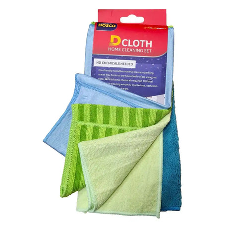 Dosco D Cloth Microfibre 4 Pack | 64003