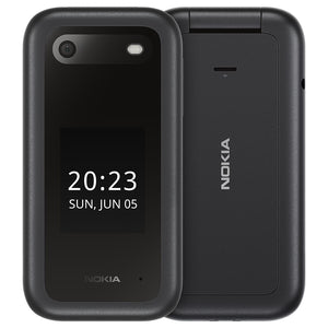 Nokia 2660 Flip Sim Free Mobile Phone - Black | 1GF011IPA1A01