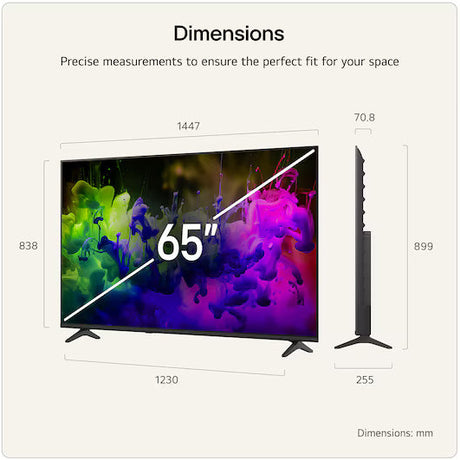 LG QNED7E 65 Inch QNED Mini LED AI 4K Smart TV (2026) | 65QNED7EB3C.AEI
