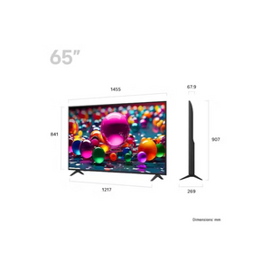LG 65 Inch UA75 4K Ultra HD HDR LED Smart TV | 65UA75006LA.AEK