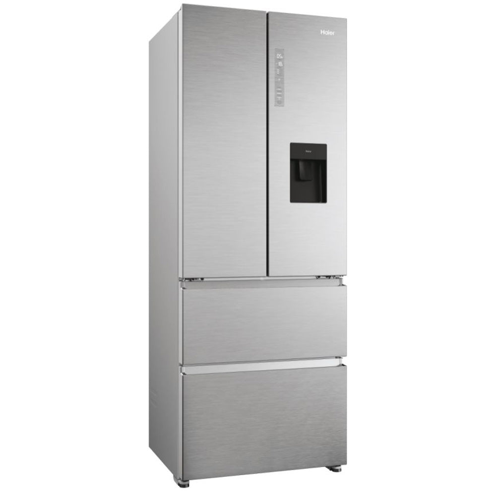 Haier 190cm Multi Door 70Cm Fridge Freezer/Non Plumbed Water Dispenser - Platinum Inox | HFR5719EWMP
