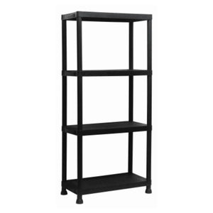 Blackspur 4 Tier Plastic Shelving Unit | SU101