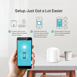 TP-Link Deco X20 (2-Pack) AX1800 Wi-Fi 6 Whole Home Mesh Wi-Fi | DECO X20(2-PACK)