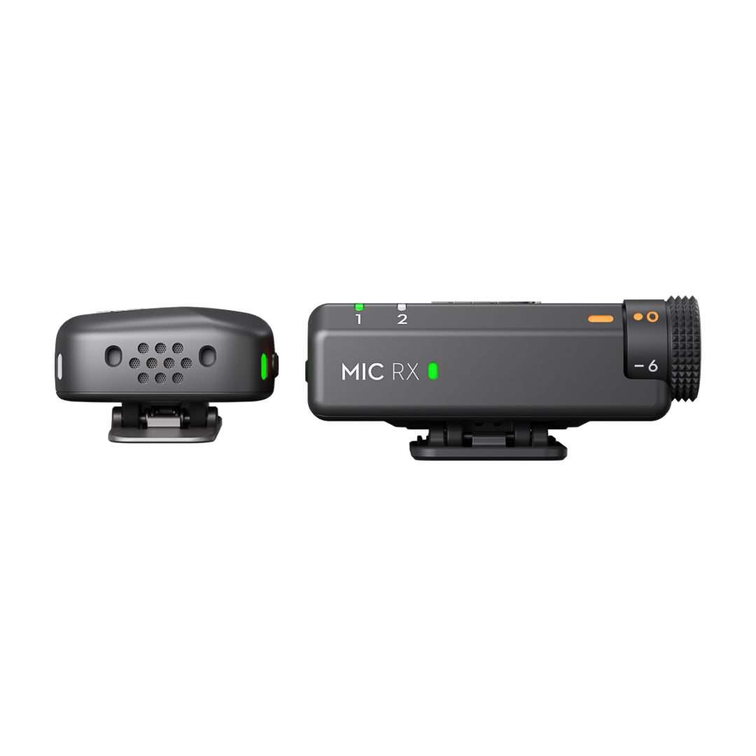 DJI Mic Mini (1 TX + 1 RX) Microphone - Infinity Black | CP.RN.00000432.01