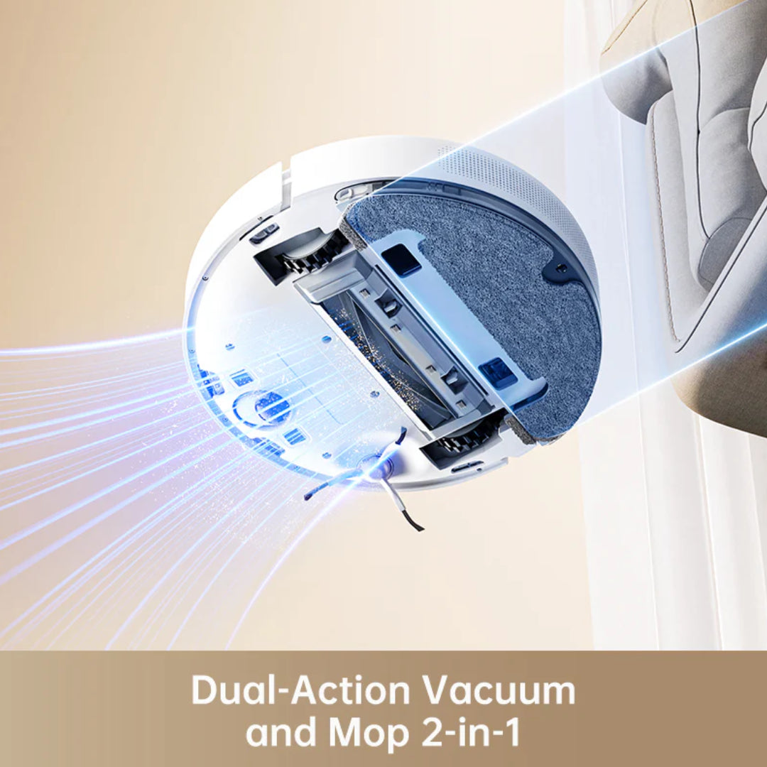 Dreame D10 Plus Gen 2 Robot Vacuum Robotic Vac - White | RLD32GD