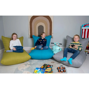 Elephant Boho Chair Bean Bag - Grey | EBHGRE19