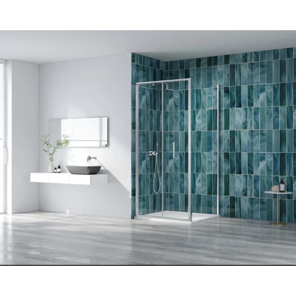 Merlyn 6 Series Bifold Shower Door | Chrome, Matt Black, Brushed Brass, Brushed Nickel | 760mm to 1000mm