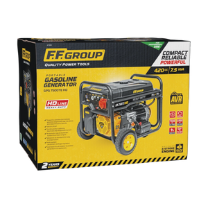 FF Group Petrol Generator 7.5KVA 420cc Electric Start GPG 7500TE 3 Phase | FF47525