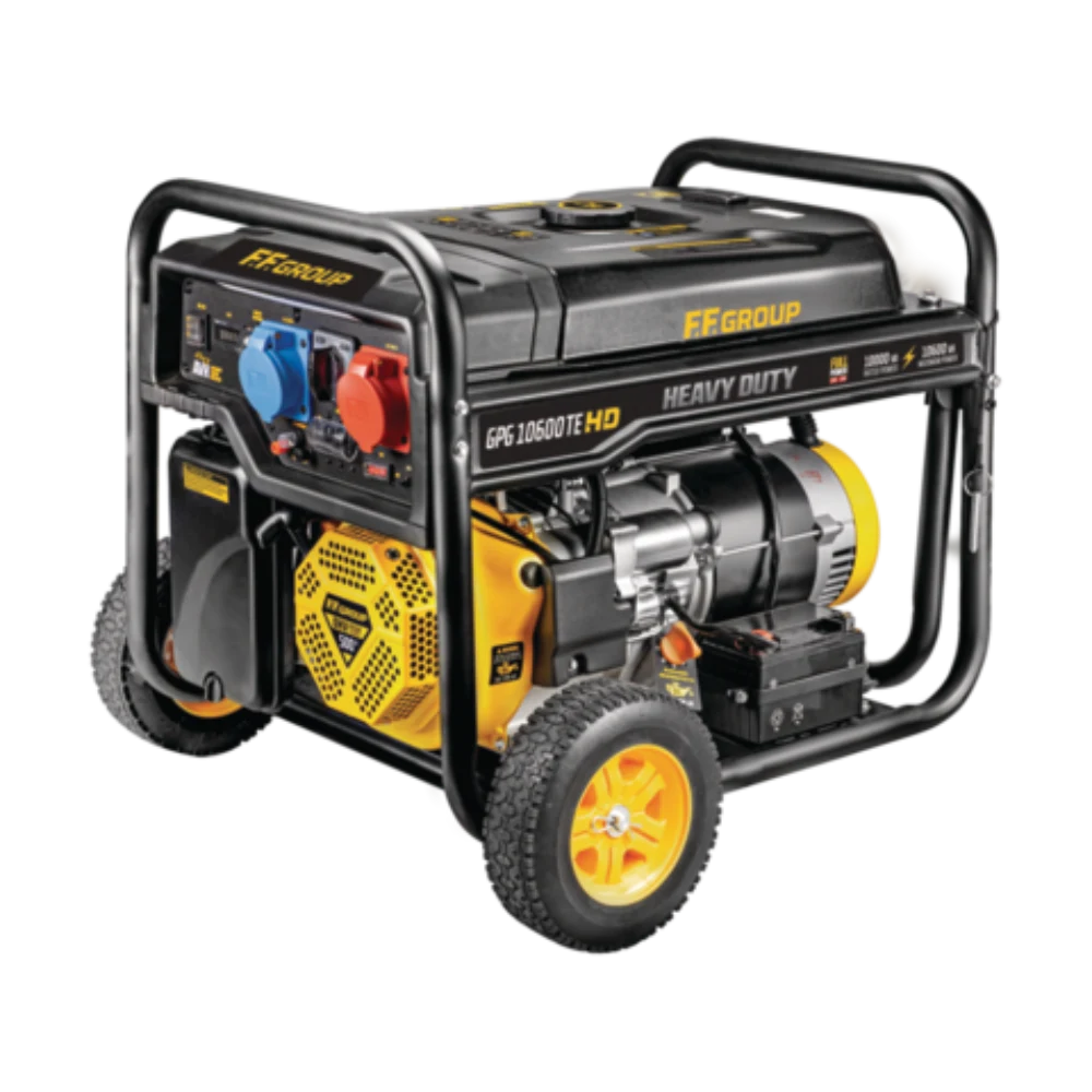 FF Group Petrol Generator 10.6KVA Heavy Duty | Electric Start – Heavins