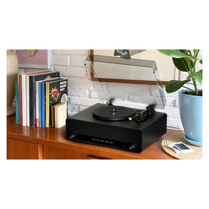 Philips The Stevie Century Bluetooth Turntable Record Player - Black | TAV3000B/10