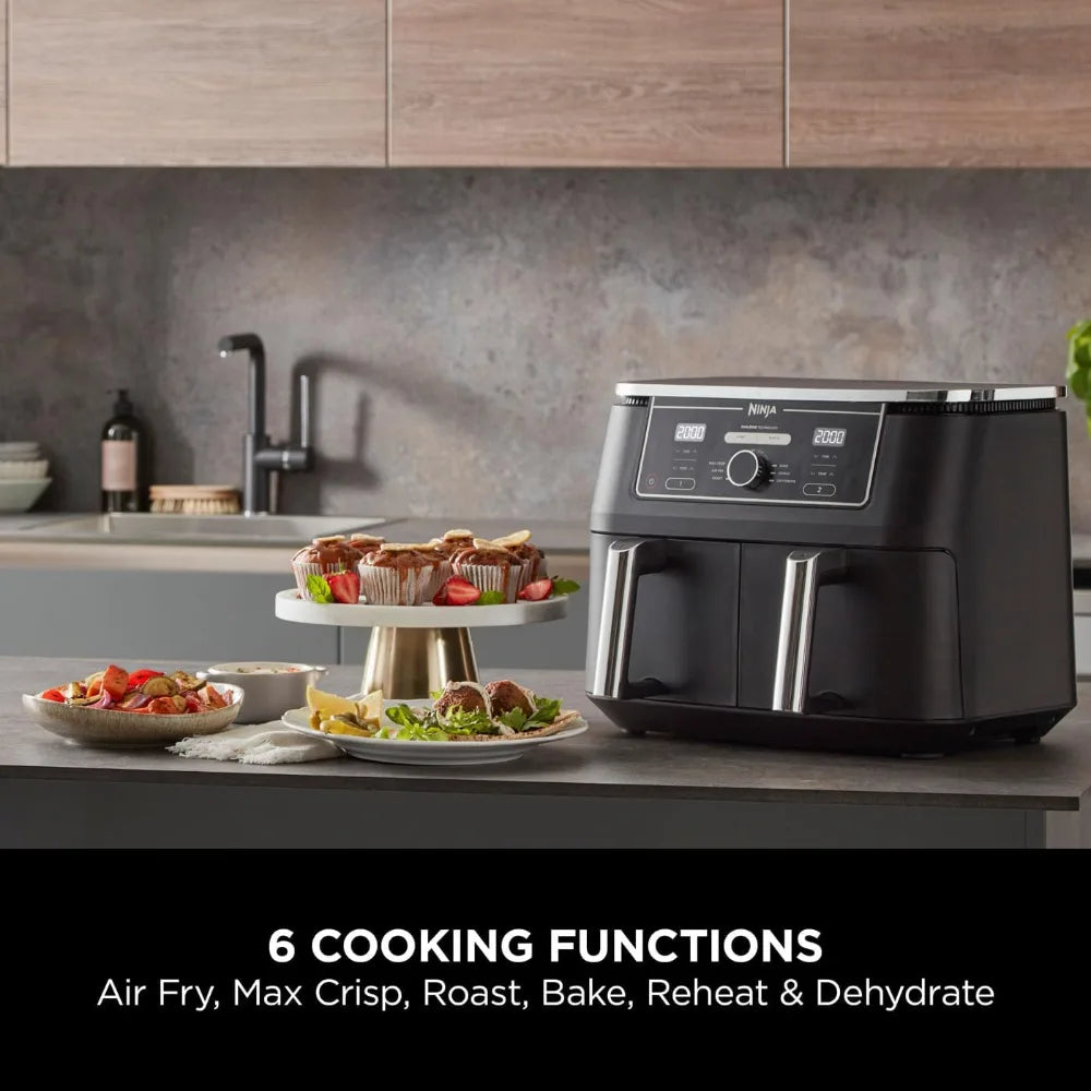 NINJA Foodi Max 6 in 1 Health Grill & Air Fryer - Grey | AG551UK