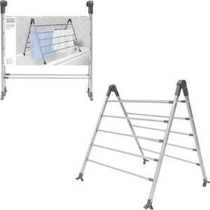 Black & Decker Over Bath Extendable Clothes Airer - Grey | 63219