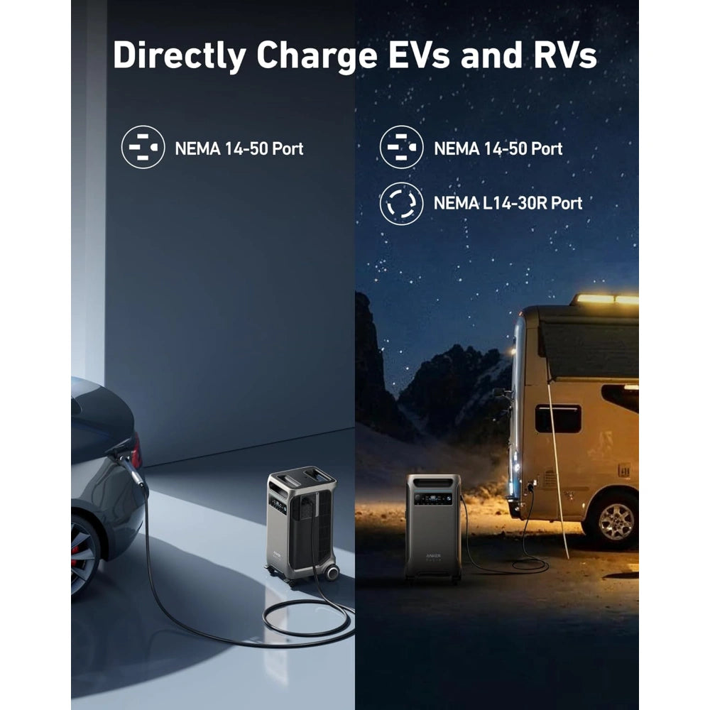 Anker SOLIX F3800 Expansion Battery - 3840Wh | A1790111-85