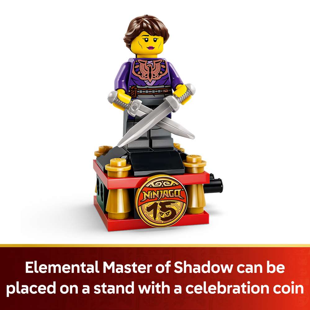 LEGO Ninjago X-1 Ninja Charger 15th Anniversary 71867 - captioned product view. 691 pieces. Ages 14+.