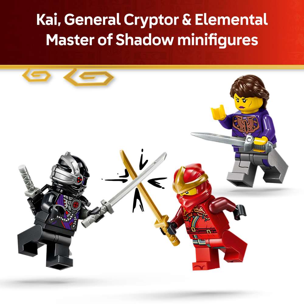 LEGO Ninjago X-1 Ninja Charger 15th Anniversary 71867 - captioned product view. 691 pieces. Ages 14+.