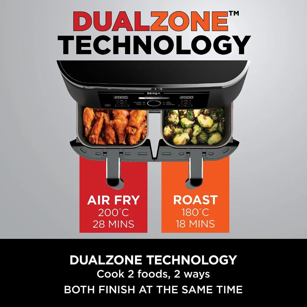 Ninja 9.5 Litre Foodi Max Dual Zone Air Fryer - Black | AF400UK