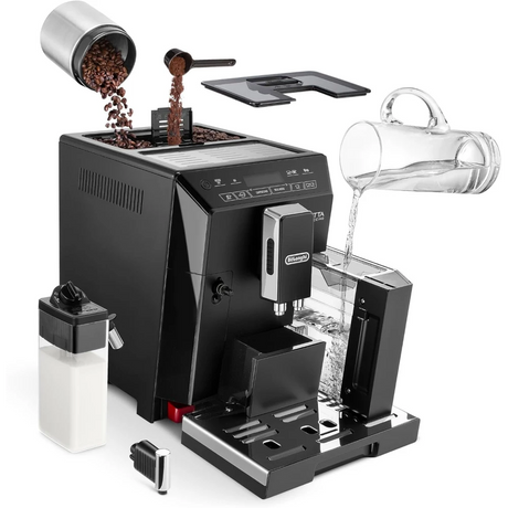 DeLonghi Eletta Cappuccino Automatic Bean to Cup Coffee Machine with Auto Milk | ECAM44.660.B