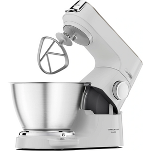 Kenwood Titanium Chef Baker Stand Mixer 1200W - White | KVC65.001WH