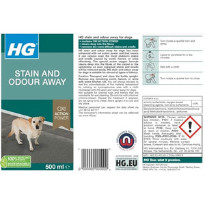 HG Stain and Odour Away Dog Spray 500ml | HAG7050106