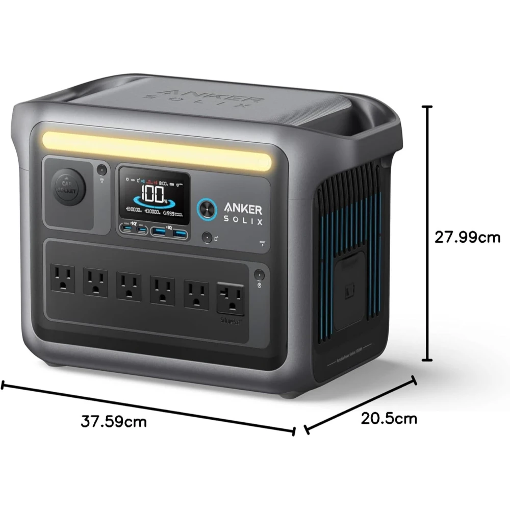 Anker Solix C1000 Portable Power Station | A1761211