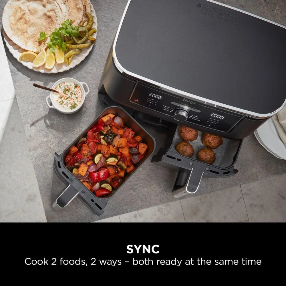 Ninja 9.5 Litre Foodi Max Dual Zone Air Fryer - Black | AF400UK