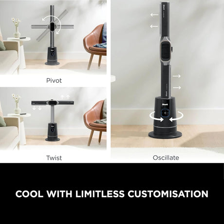 Shark TurboBlade Cool and Heat 2 in 1 Fan and Heater | TH200UK