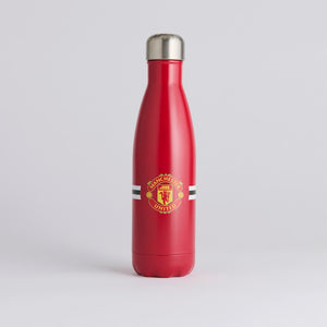 Team Merchandise Core Stripe Chill Bottle - Man Utd | WBECRSTPMNU