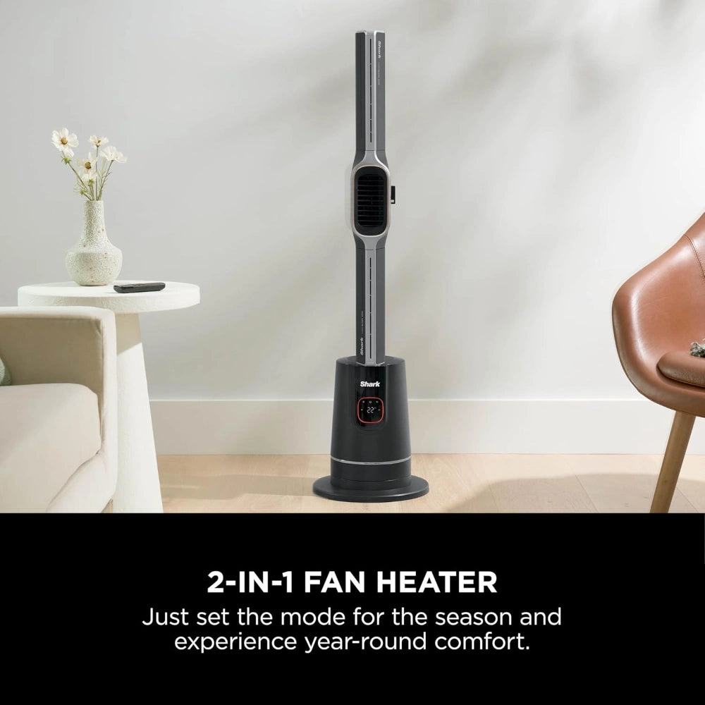 Shark TurboBlade Cool and Heat 2 in 1 Fan and Heater | TH200UK