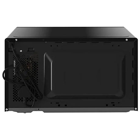 Black computer case on a white background