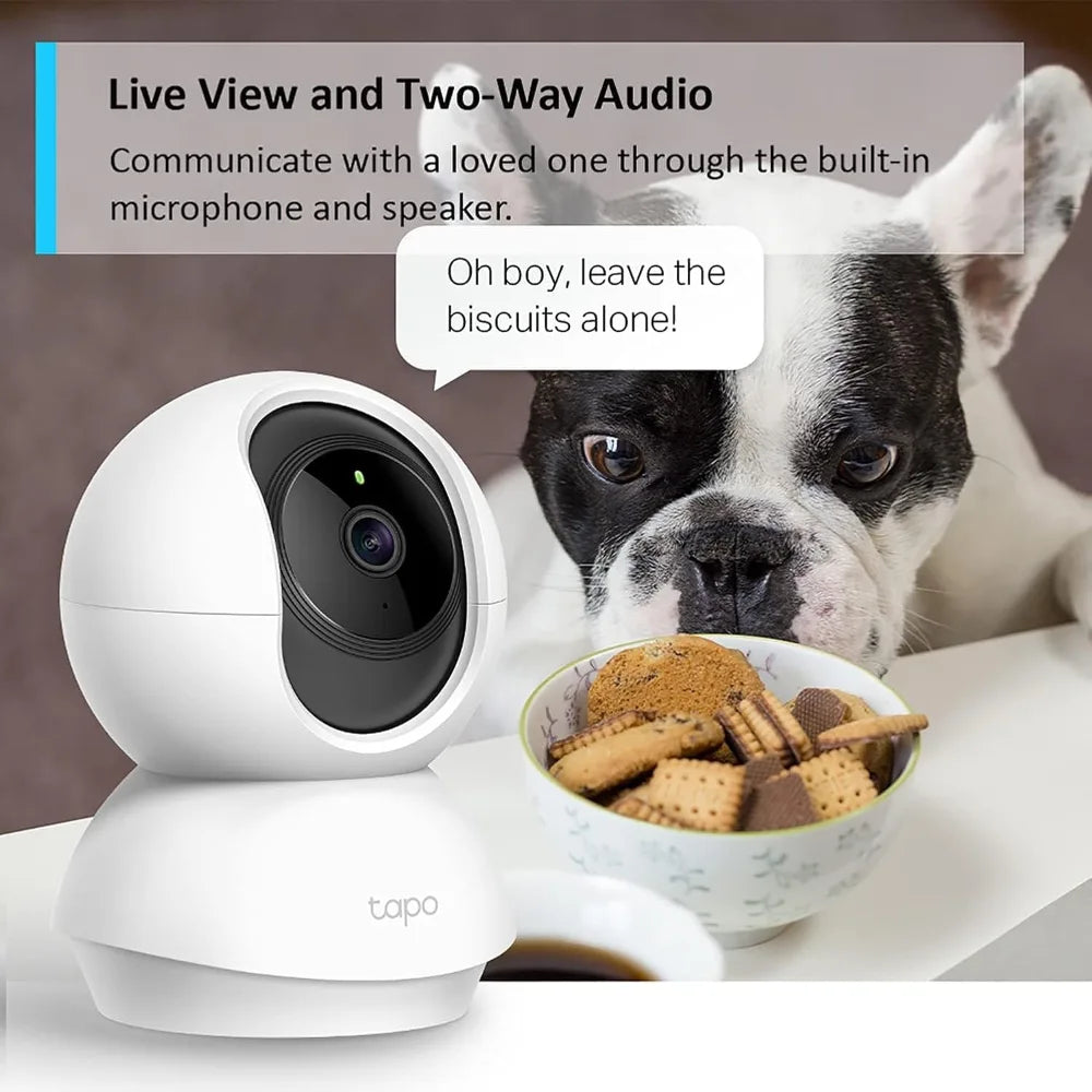 TP-Link Pan/Tilt Home Security Indoor WiFi Camera | TAPOC210