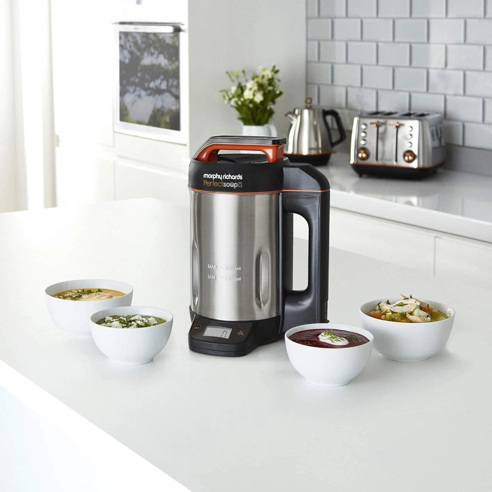 Morphy Richards 1.6 Litre Soup Maker with Integrated Weighing Scales | 501025