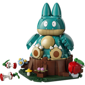 LEGO Pokémon Munchlax 72150 - the fully built model on a plain background. 757 pieces. Ages 18+.