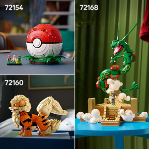 LEGO Pokémon Munchlax 72150 - shown alongside related LEGO sets sold separately. 757 pieces. Ages 18+.