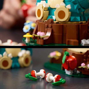 LEGO Pokémon Munchlax 72150 - close-up detail of the finished build. 757 pieces. Ages 18+.