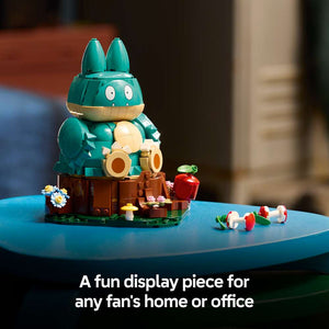 LEGO Pokémon Munchlax 72150 - captioned product view. 757 pieces. Ages 18+.
