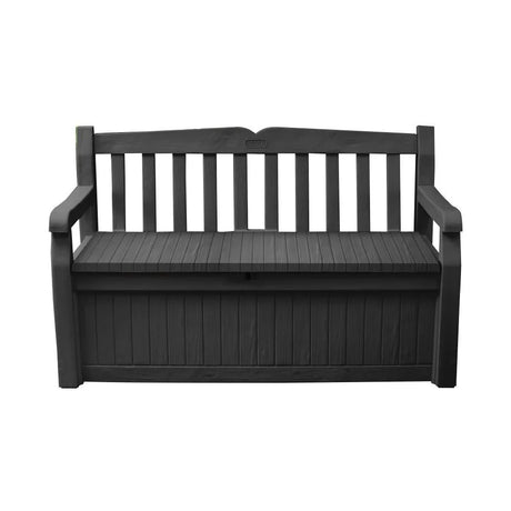Keter Eden Garden Storage Bench 265 Litre - Black