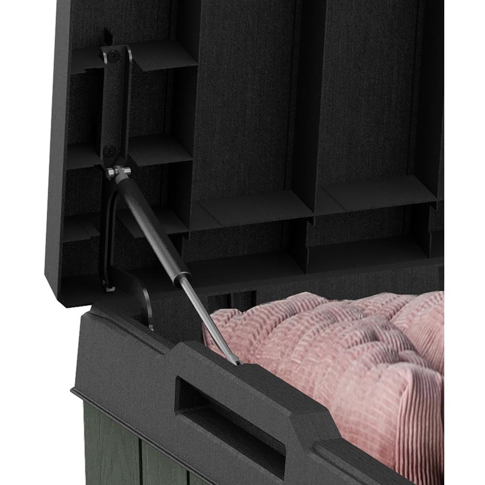 Keter Darwin Garden Storage Box 662 Litre -  Green and Brown