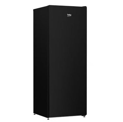 Beko 145.7cm Upright Tall Larder Fridge - Black | LSG4545B